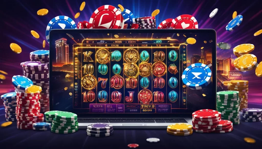 Người chơi e-sports chuyên nghiệp thi đấu trên nền tảng 789b Nổ Hũ, thể hiện sự phát triển của cá cược e-sports