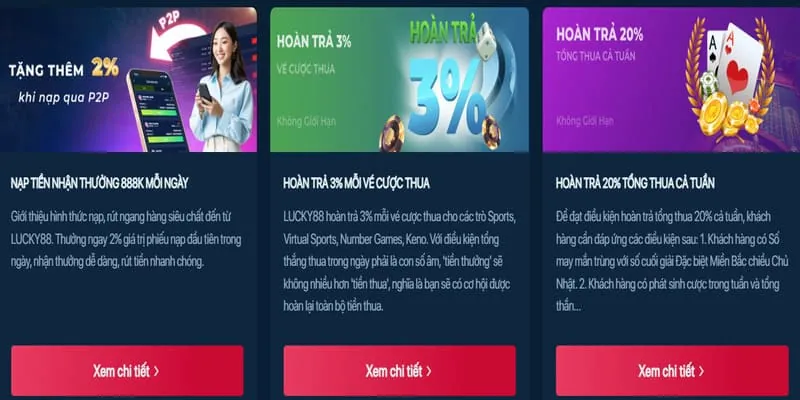 Thưởng nạp tiền hàng ngày tại 789b Nổ Hũ